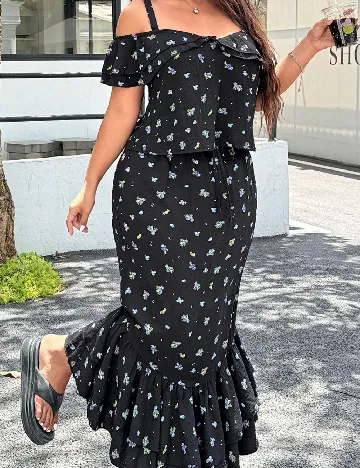 Compleu SHEIN CURVE, negru