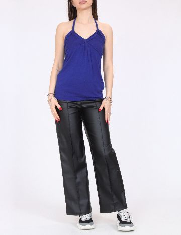 Top Bershka, albastru