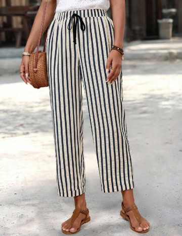 Pantaloni Emery Rose, alb