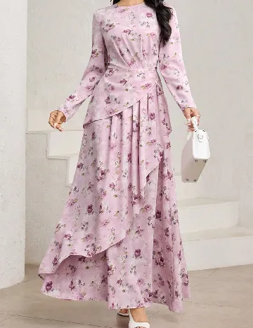 Rochie lunga SHEIN, roz