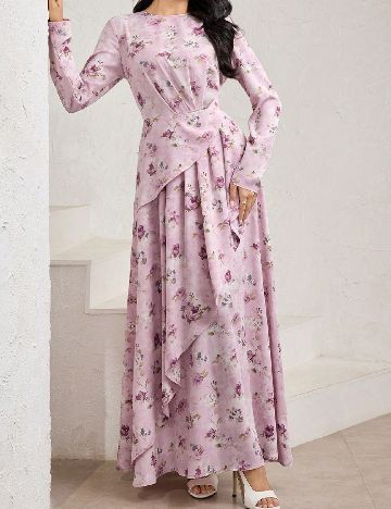 Rochie lunga SHEIN, roz