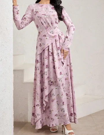 Rochie lunga SHEIN, roz