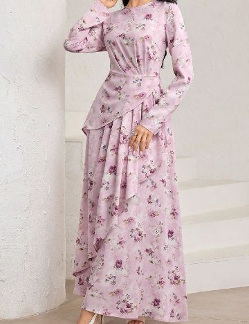 Rochie lunga SHEIN, roz