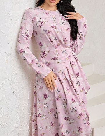 Rochie lunga SHEIN, roz