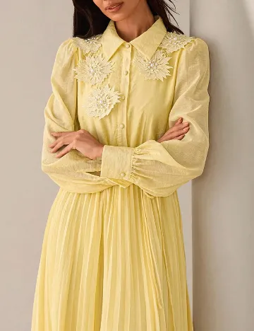 Rochie lunga SHEIN, galben