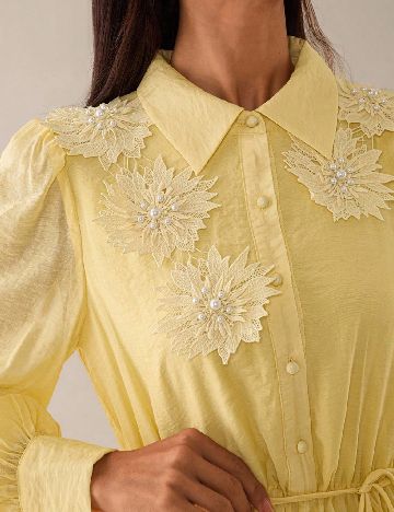 Rochie lunga SHEIN, galben