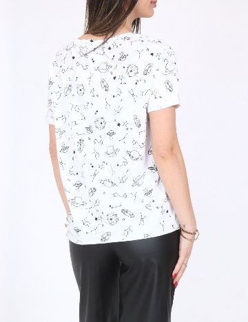 Tricou Pull&Bear, alb