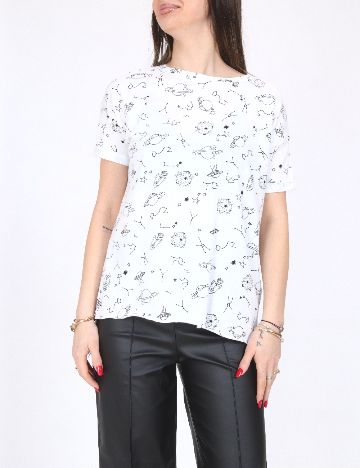 Tricou Pull&Bear, alb