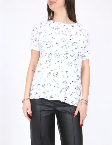 Tricou Pull&Bear, alb