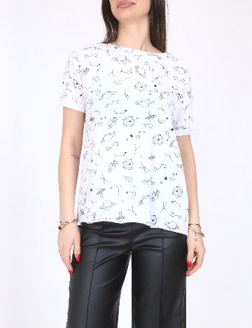 Tricou Pull&Bear, alb