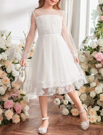 Rochie Shein Kids, alb