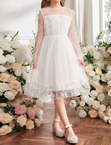 Rochie Shein Kids, alb