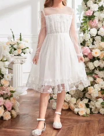 Rochie Shein Kids, alb