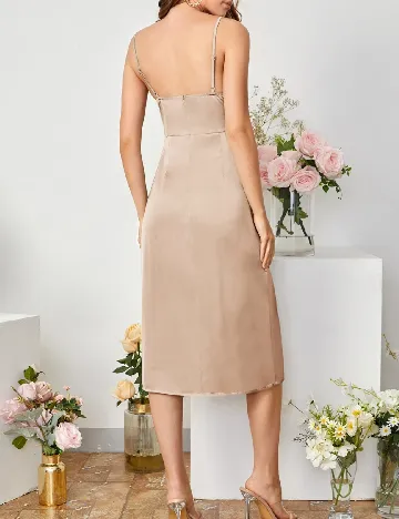 Rochie medie SHEIN, crem