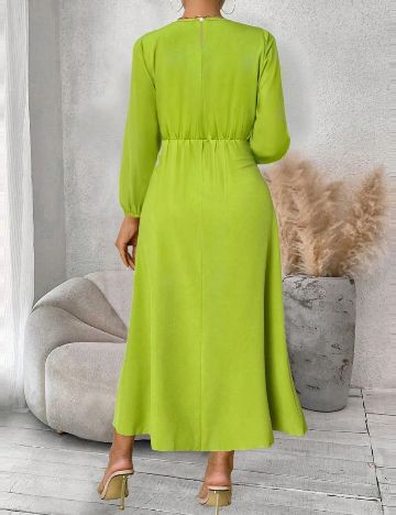 Rochie medie SHEIN CURVE, verde