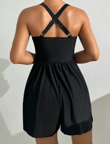 Salopeta de plaja SHEIN, negru