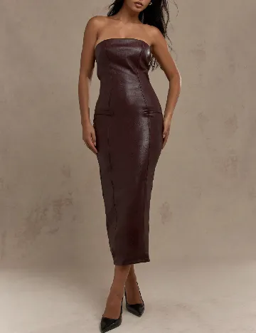 Rochie medie Missguided, visiniu