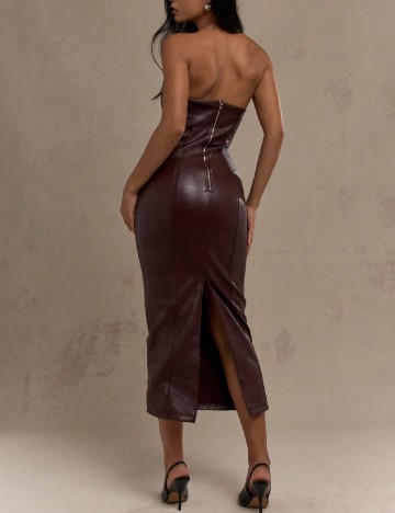 Rochie medie Missguided, visiniu