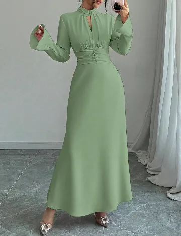 Rochie lunga SHEIN, verde