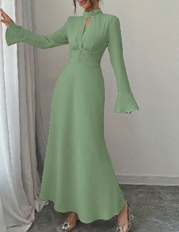 Rochie lunga SHEIN, verde