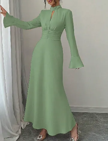 Rochie lunga SHEIN, verde