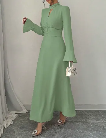 Rochie lunga SHEIN, verde
