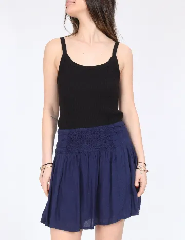 Fusta Bershka, bleumarin