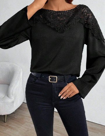 Bluza SHEIN, negru