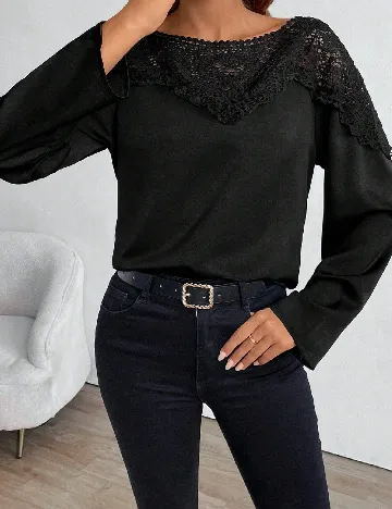 Bluza SHEIN, negru