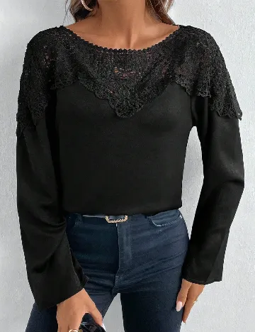 Bluza SHEIN, negru