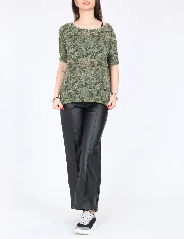 Tricou Bershka, verde