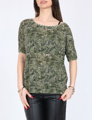 Tricou Bershka, verde
