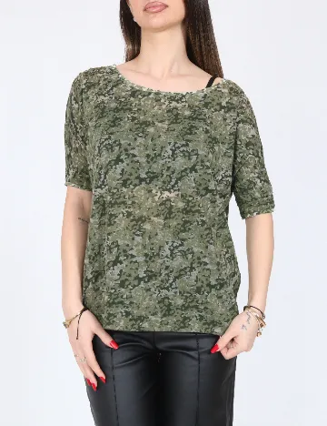 Tricou Bershka, verde