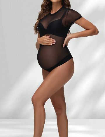 Body SHEIN Maternity, negru