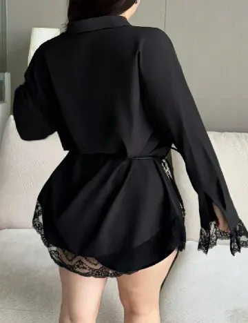 Camasa SHEIN CURVE, negru