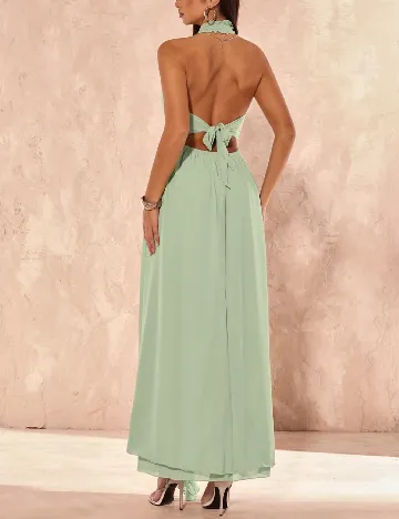 Rochie lunga SHEIN, verde