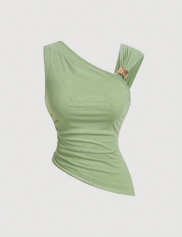 Top SHEIN, verde