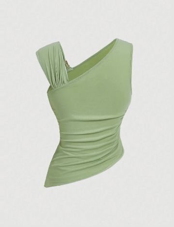 Top SHEIN, verde