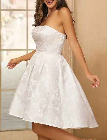 Rochie scurta SHEIN, alb