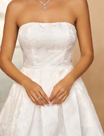 Rochie scurta SHEIN, alb