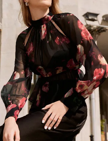 Bluza Anewsta, negru