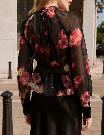 Bluza Anewsta, negru