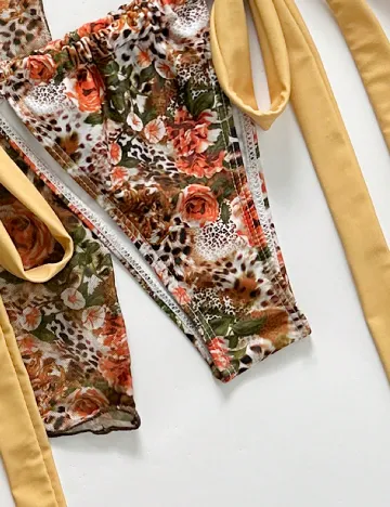 Costum de baie SHEIN, floral