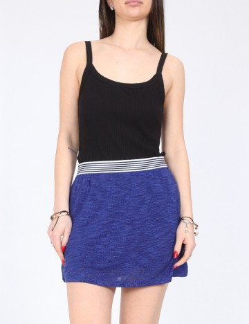 Fusta Pull&Bear, albastru