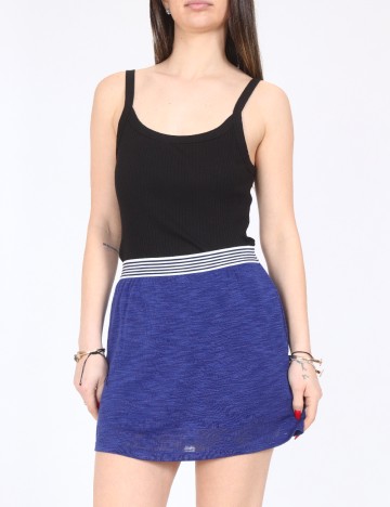 Fusta Pull&Bear, albastru