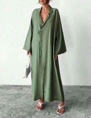 Rochie lunga SHEIN, verde