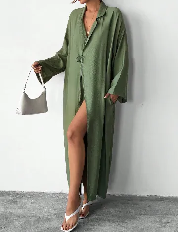 Rochie lunga SHEIN, verde