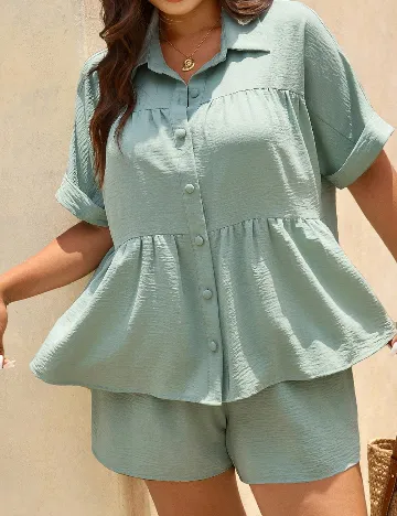 Compleu SHEIN CURVE, verde