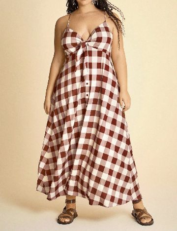 Rochie lunga SHEIN CURVE, mix culori