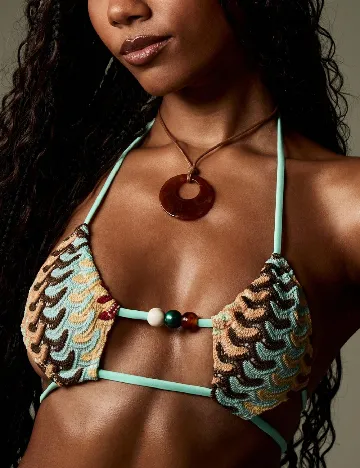 Costum de baie Missguided, mix culori